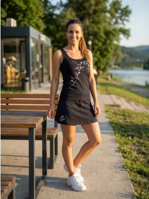 Dámské tílko ALTISPORT CARRYOVER ALW009136 NÁMOŘNÍ MODRÁ