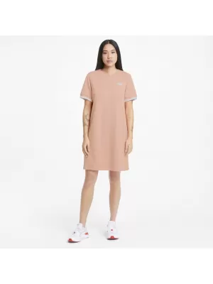 Dámské šaty PUMA AMPLIFIED DRESS TR APRICOT BLUSH