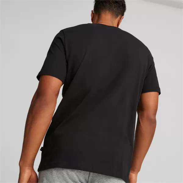  Pánské triko PUMA ESS LOGO TEE PUMA BLACK 
