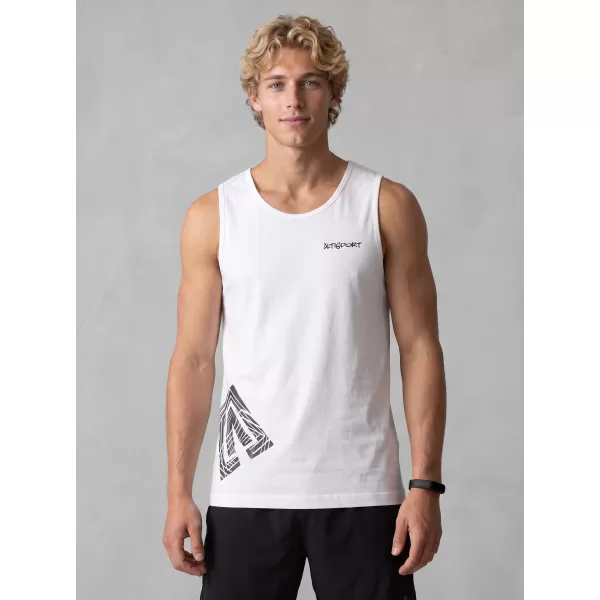  Pánské tílko ALTISPORT ALM013142 BÍLÁ 