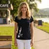 Dámské triko ALTISPORT ALW055122 NÁMOŘNÍ MODRÁ