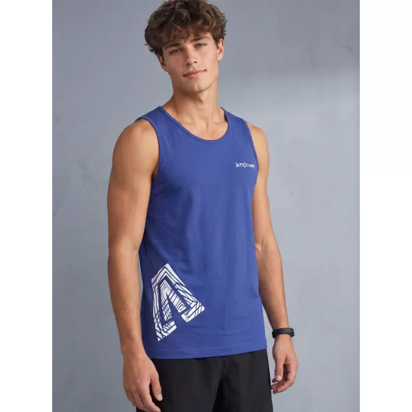  Pánské tílko ALTISPORT ALM013142 KRÁLOVSKÁ MODRÁ 