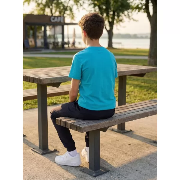  Dětské triko ALTISPORT ALK027138 TYRKYSOVÁ 