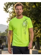 Pánské funkční triko ALTISPORT CARRYOVER ALM027124 NEON YELLOW
