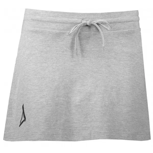  Dámská sukně ALTISPORT ALW002604 TMAVĚ ŠEDÝ MELÍR 