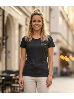 Dámské triko ALTISPORT RISTA LTST769 ČERNÁ