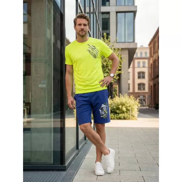  Pánské šortky ALTISPORT ALM032611 KRÁLOVSKÁ MODRÁ 