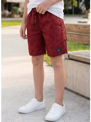 Chlapecké šortky SAM 73 FELIX BS 532 ČERVENÁ