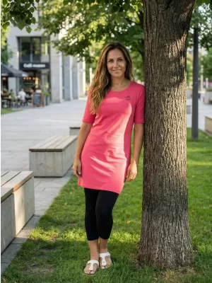 Dámské šaty ALTISPORT KOBYPA LSKT346 RŮŽOVÁ