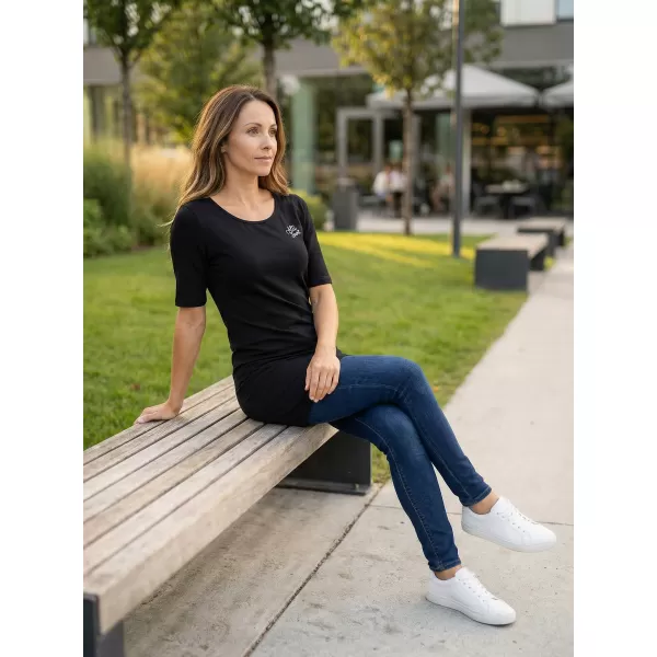  Dámské šaty ALTISPORT KOBYPA LSKT346 ČERNÁ 