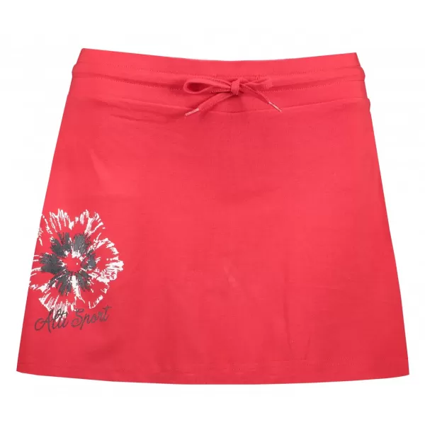 Dámská sukně ALTISPORT ALW016604 ČERVENÁ 