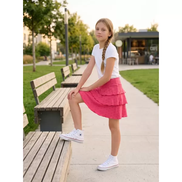  Dívčí sukně SAM 73 KATIE GZ 527 TMAVĚ RŮŽOVÁ 