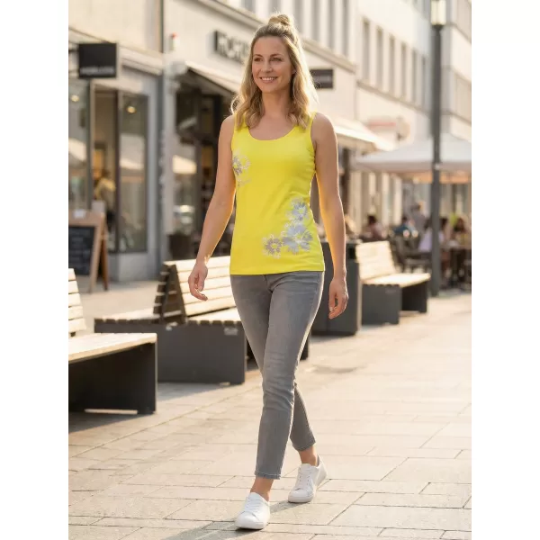  Dámské tílko ALTISPORT CARRYOVER ALW016136 CITRÓNOVÁ 