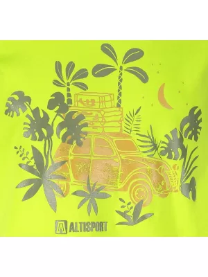 Dětské triko ALTISPORT ALK059138 LIMETKOVÁ