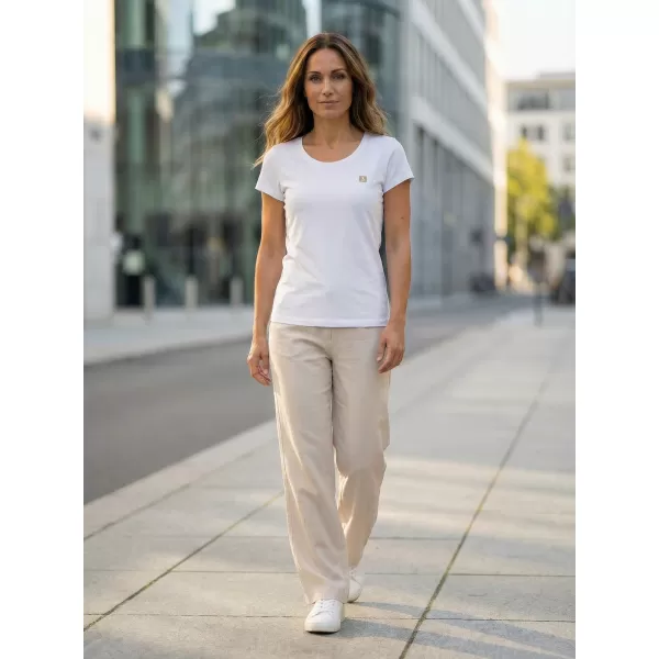  Dámské premium triko ALTISPORT CARRYOVER ALW065154 BÍLÁ 