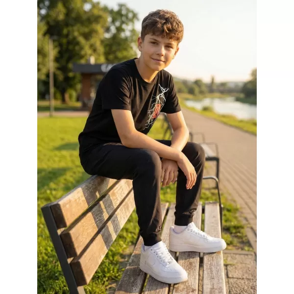  Dětské triko ALTISPORT ALK027138 ČERNÁ 