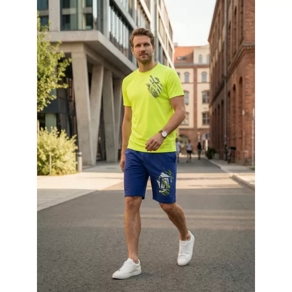  Pánské šortky ALTISPORT ALM032611 KRÁLOVSKÁ MODRÁ 
