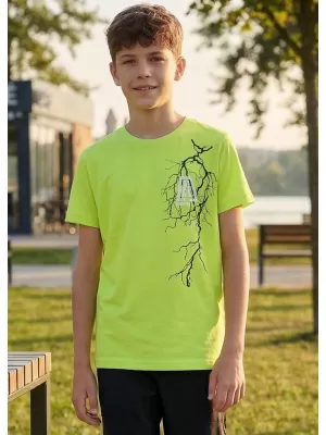 Dětské triko ALTISPORT ALK027138 LIMETKOVÁ