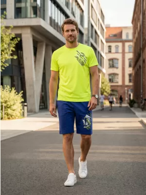 Pánské šortky ALTISPORT ALM032611 KRÁLOVSKÁ MODRÁ