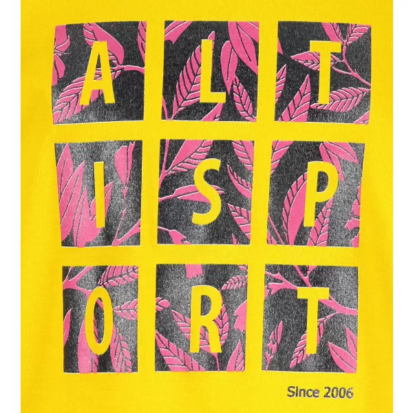  Dětské triko ALTISPORT ALK063138 ŽLUTÁ 