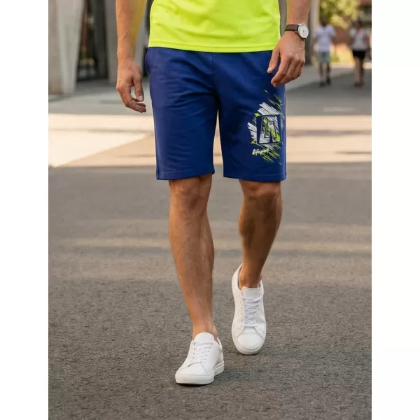  Pánské šortky ALTISPORT ALM032611 KRÁLOVSKÁ MODRÁ 