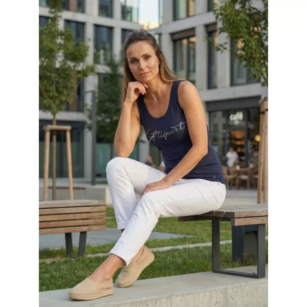  Dámské tílko ALTISPORT LUCIA LTST775 TMAVĚ MODRÁ 
