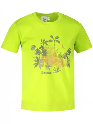 Dětské triko ALTISPORT ALK059138 LIMETKOVÁ