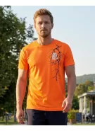 Pánské funkční triko ALTISPORT CARRYOVER ALM027124 NEON ORANGE