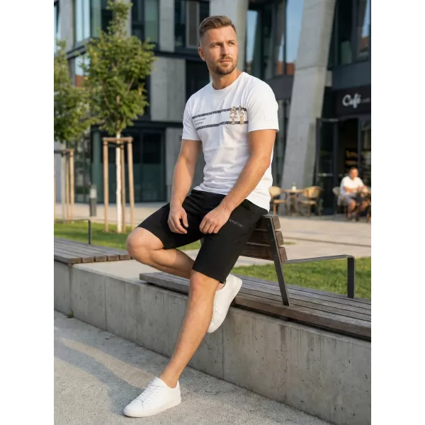 Pánské kraťasy ALTISPORT ELOF MPAT527 ČERNÁ 
