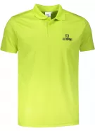 Pánské funkční triko s límečkem ALTISPORT ALM006217 LIMETKOVÁ