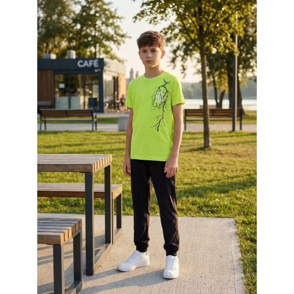  Dětské triko ALTISPORT ALK027138 LIMETKOVÁ 