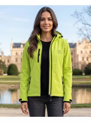 Dámská softshellová bunda ALTISPORT ALW056521 LIMETKOVÁ