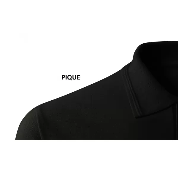  Pánské triko s límečkem ALTISPORT ALM071203 ČERNOČERVENÁ 