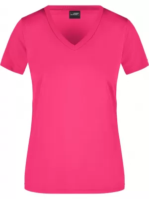 Dámské funkční triko JAMES NICHOLSON JN735 PINK