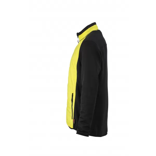  Pánská bunda JAMES NICHOLSON JN593 BLACK/YELLOW/BLACK 