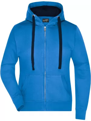 Dámská mikina JAMES NICHOLSON JN594 COBALT/NAVY