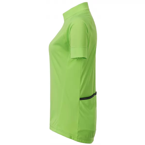  Dámský cyklo dres JAMES NICHOLSON JN515 BRIGHT GREEN/WHITE 
