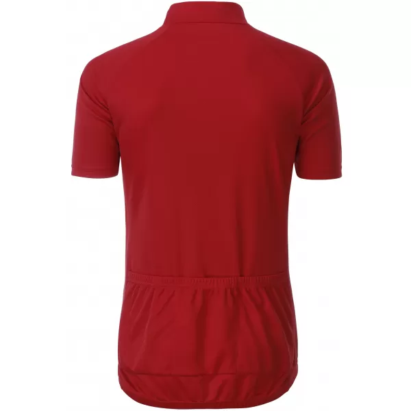  Pánský cyklo dres JAMES NICHOLSON JN512 RED 