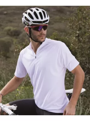 Pánský cyklo dres JAMES NICHOLSON JN512 WHITE