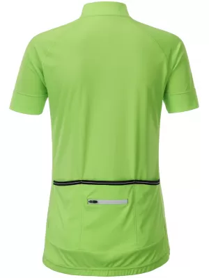 Dámský cyklo dres JAMES NICHOLSON JN515 BRIGHT GREEN/WHITE