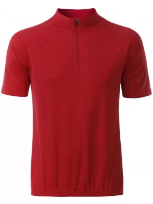 Pánský cyklo dres JAMES NICHOLSON JN512 RED
