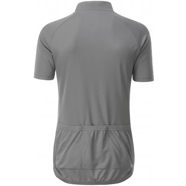  Pánský cyklo dres JAMES NICHOLSON JN512 SILVER 