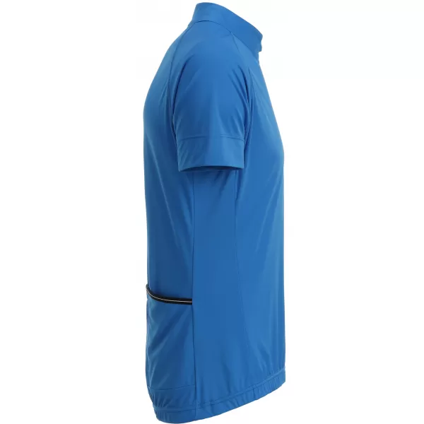  Pánský cyklo dres JAMES NICHOLSON JN514 BRIGHT BLUE/BRIGHT YELLOW 