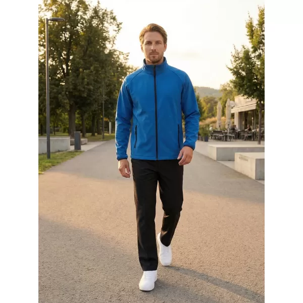  Pánská softshellová bunda JAMES NICHOLSON JN1130 NAUTIC BLUE/NAVY 