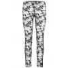 Dámské legíny JAMES NICHOLSON JN527 BLACK PRINTED/BLACK
