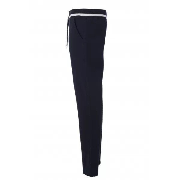  Pánské tepláky JAMES NICHOLSON JN780 NAVY/WHITE 