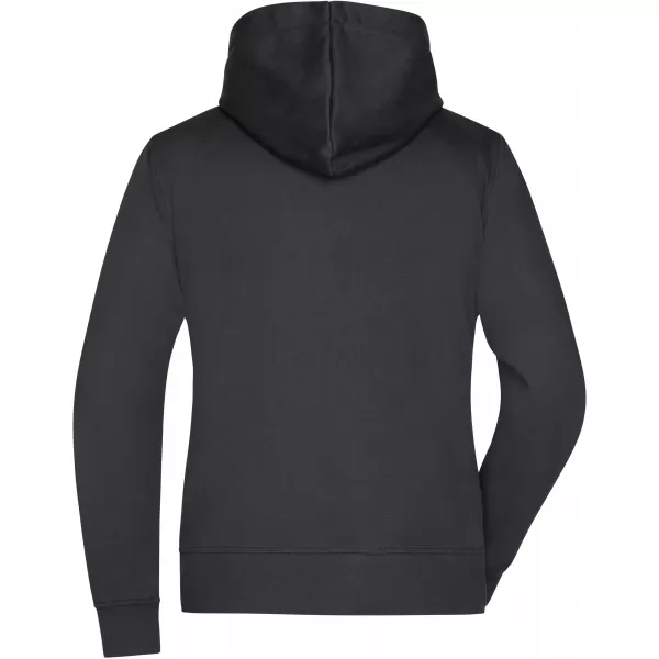  Dámská mikina JAMES NICHOLSON JN594 BLACK/CARBON 