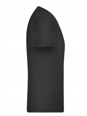 Pánské triko JAMES NICHOLSON 8004 BLACK