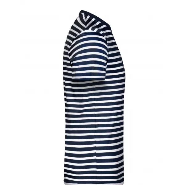  Pánské triko JAMES NICHOLSON 8028 NAVY/WHITE 