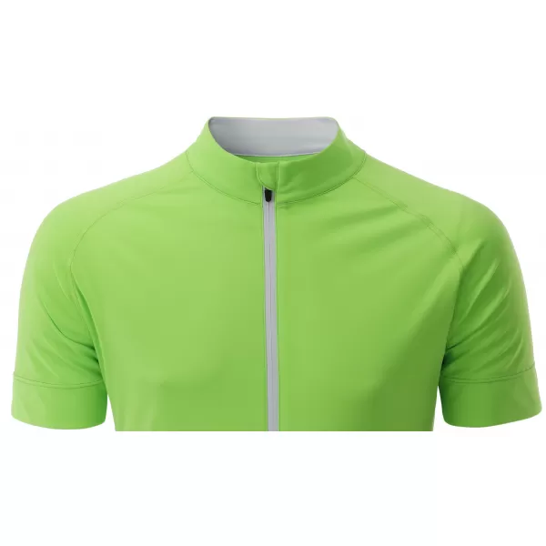 Pánský cyklo dres JAMES NICHOLSON JN516 BRIGHT GREEN/WHITE 